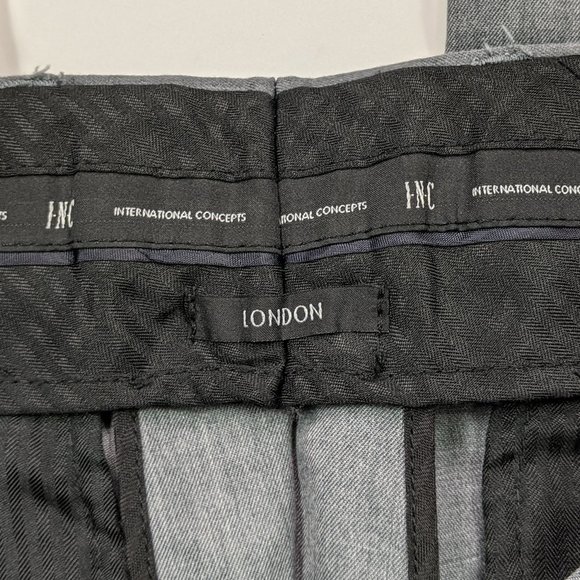 Inc London Fit Size 32 X 30 Heaher Gray Pants - Picture 6 of 6